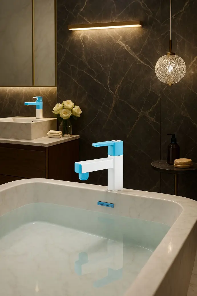 showing the product named PTMT FAUCETS